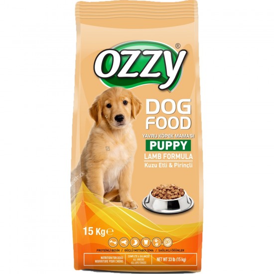 Ozzy Puppy Kuzu Etli Yavru Köpek Maması 15 Kg