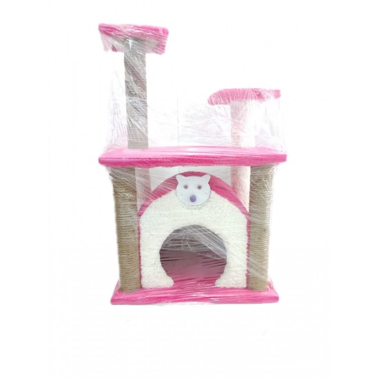 2 Katlı Lüx Kedi Evi