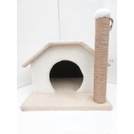Tek Katlı Kedi Evi 