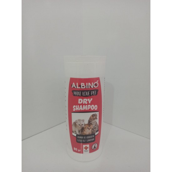 Albino Kedi Toz Şampuan 80 gr Albino Kedi Toz Şampuan 80 gr