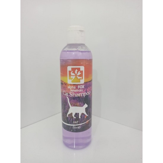 Alpha Fox Sıvı Kedi Şampuanı Lavanta 250 ml Alpha Fox Sıvı Kedi Şampuanı Lavanta 250 ml