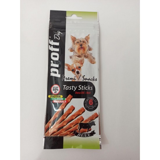 Proff Dana Etli Stick Küçük Irk Köpek Ödülü 6'lı