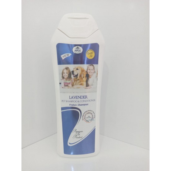 Apex Sıvı Köpek Şampuanı Lavanta Kokulu 400 ml Apex Sıvı Köpek Şampuanı Lavanta Kokulu 400 ml