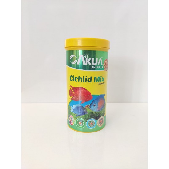 ArtAkua Cichlid Mix Balık Yemi 1 Lt (400 gr) ArtAkua Cichlid Mix Balık Yemi 1 Lt (400 gr)
