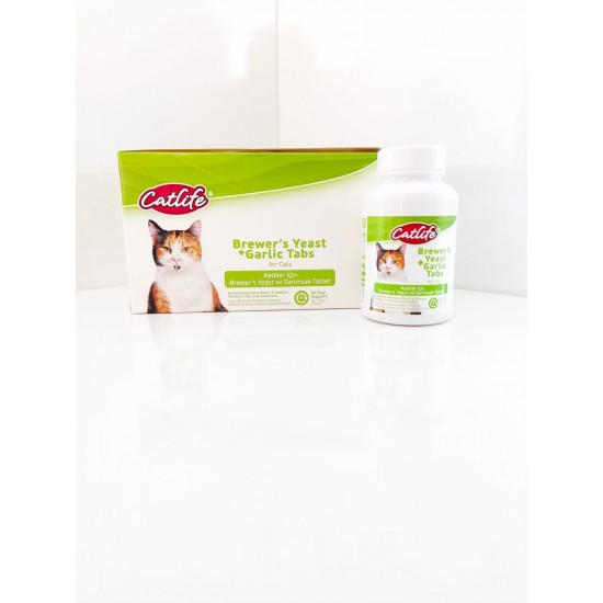 Catlife Kediler İçin Sarımsaklı Tablet Catlife Kediler İçin Sarımsaklı Tablet