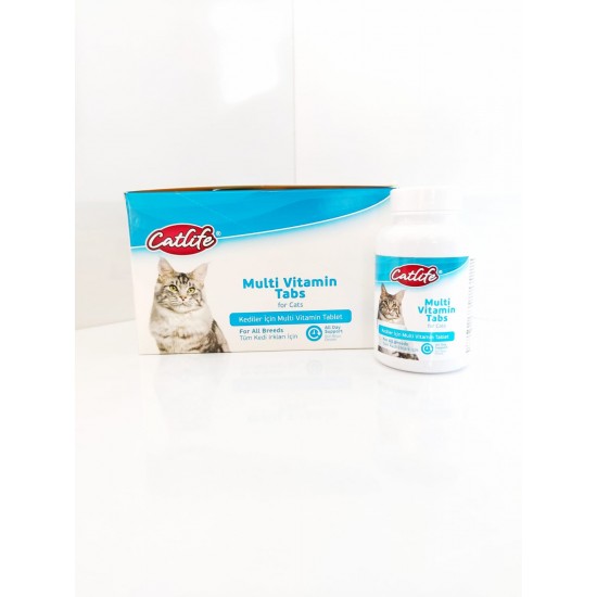 Catlife Kediler İçin Multivitamin Tablet Catlife Kediler İçin Multivitamin Tablet