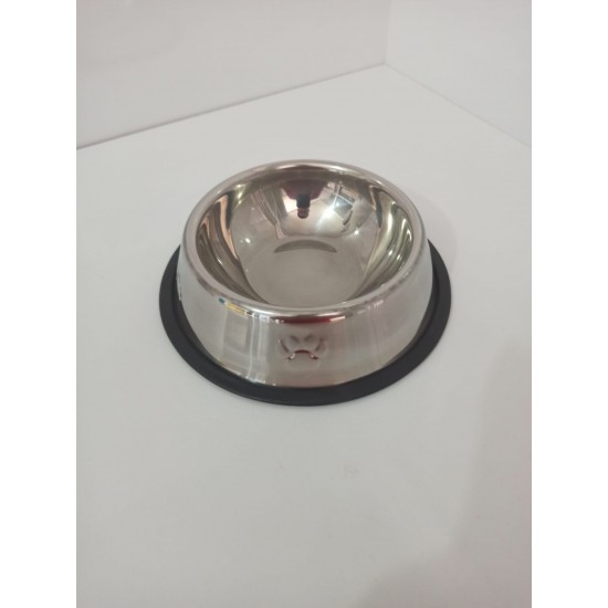 Pati Desenli Çelik Mama Ve Su Kabı 22 cm