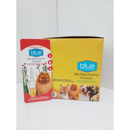 Blue Veteriner Köpek Ense Damlası 1-10 kg Blue Veteriner Köpek Ense Damlası 1-10 kg