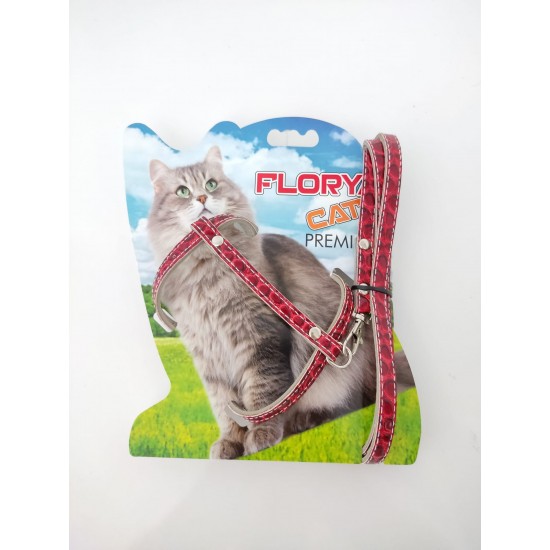 Florya Deri Kedi Göğüs Tasması Florya Deri Kedi Göğüs Tasması
