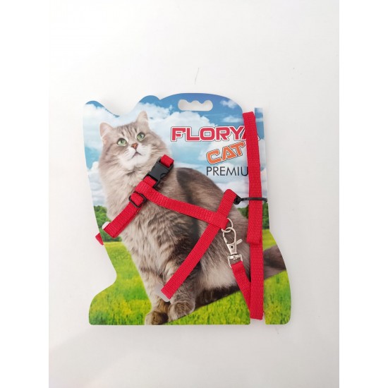 Florya Kumaş Kedi Göğüs Tasması Florya Kumaş Kedi Göğüs Tasması