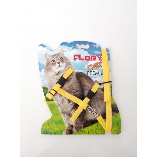 Florya Kumaş Kedi Göğüs Tasması Florya Kumaş Kedi Göğüs Tasması