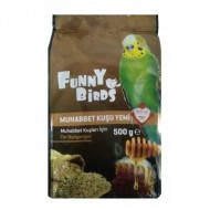 Funny Birds Ballı Muhabbet Kuşu Yemi 500 gr