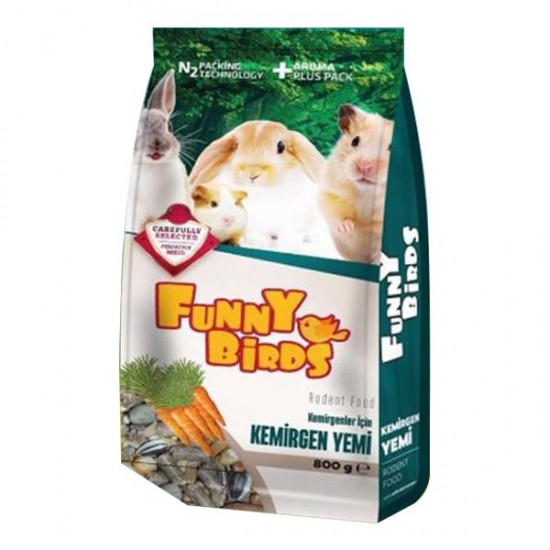 Funny Birds Kemirgen Yemi 800 gr. Funny Birds Kemirgen Yemi 800 gr.