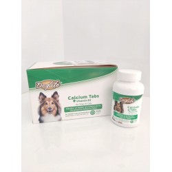 Doglife Calcium tabs + Vitamin D3 Kedi Ve Köpek 