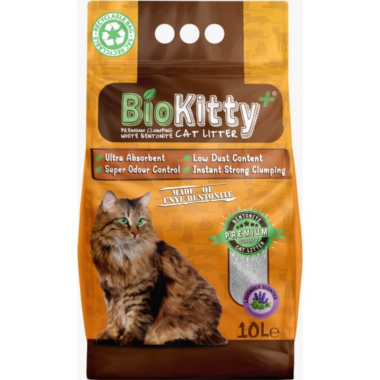 Bio Kitty Lavanta Kokulu Kedi Kumu 10 lt Bio Kitty Lavanta Kokulu Kedi Kumu 10 lt