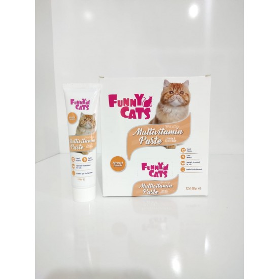 Kediler İçin Multivitamin İçerikli Paste Kediler İçin Multivitamin İçerikli Paste