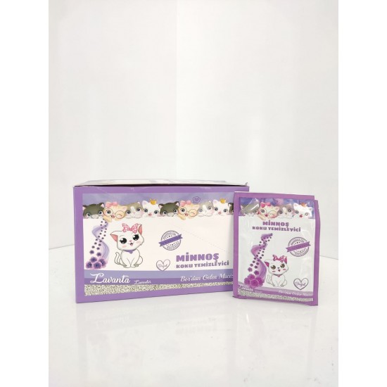 Minnoş Koku Temizleyici Lavanta Kokulu 25 gr Minnoş Koku Temizleyici Lavanta Kokulu 25 gr