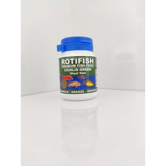 Roti Fish Cıchlıd Green Otçul Yem 45gr/100ml Roti Fish Cıchlıd Green Otçul Yem 45gr/100ml