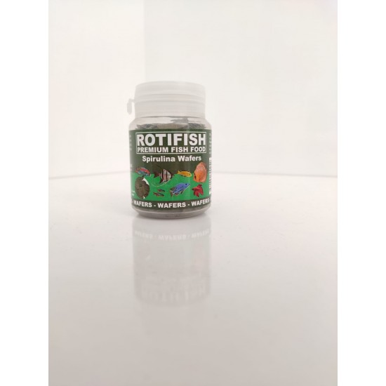 Roti Fish Spirulina Wafers 50gr/100ml Roti Fish Spirulina Wafers 50gr/100ml