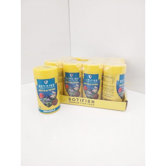 Roti Fish Betta-Tetra BalıkYemi 100 ml Roti Fish Betta-Tetra BalıkYemi 100 ml
